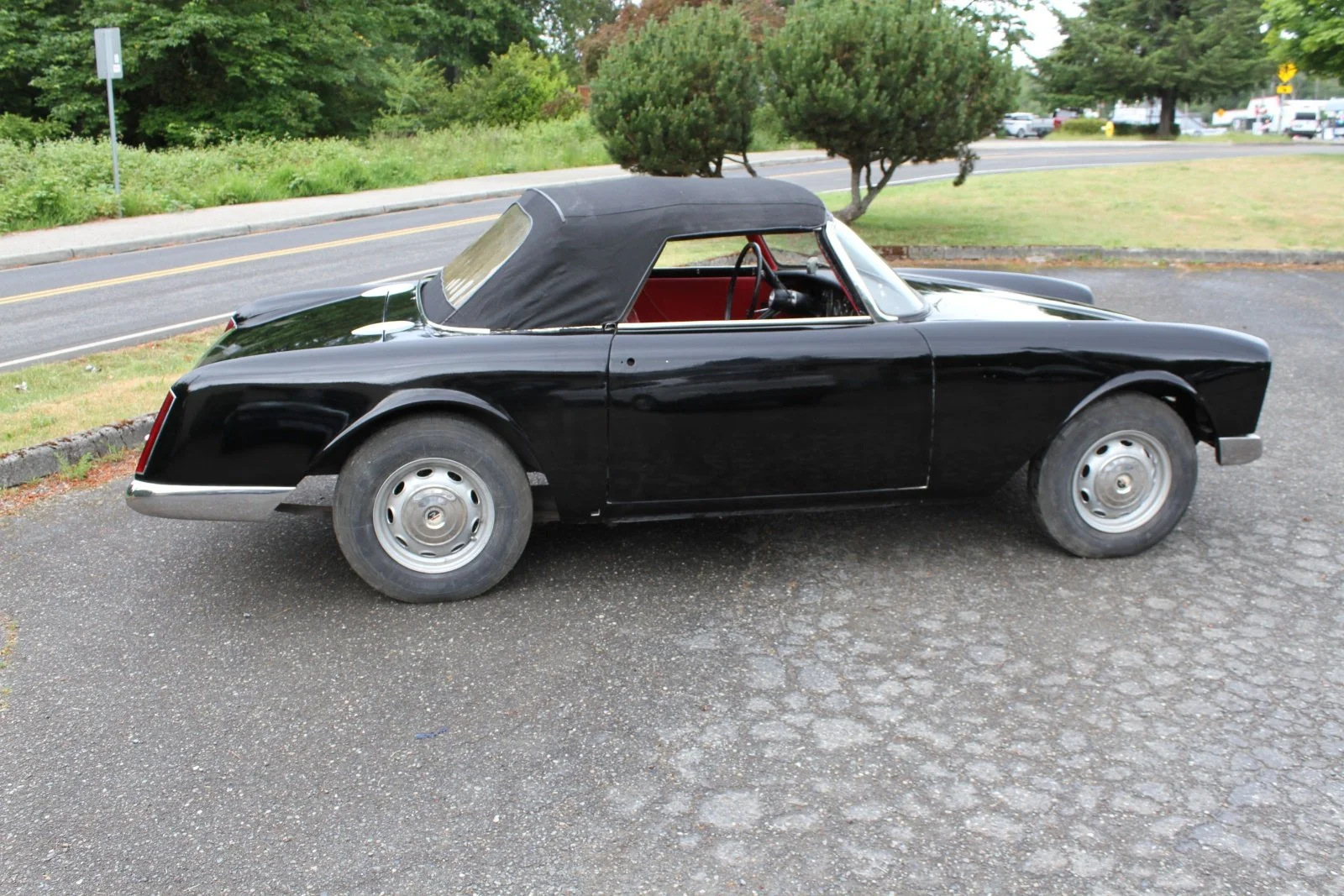 Modèle Réduit 1/43 Facel Vega Facel II V8 Cabriolet 1961 Noir - Métal Blanc/étain - Neuf Enco Models