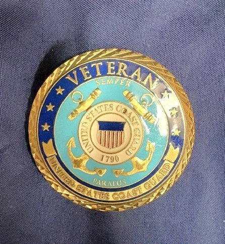 Lot #724 - USCG Veteran Pin