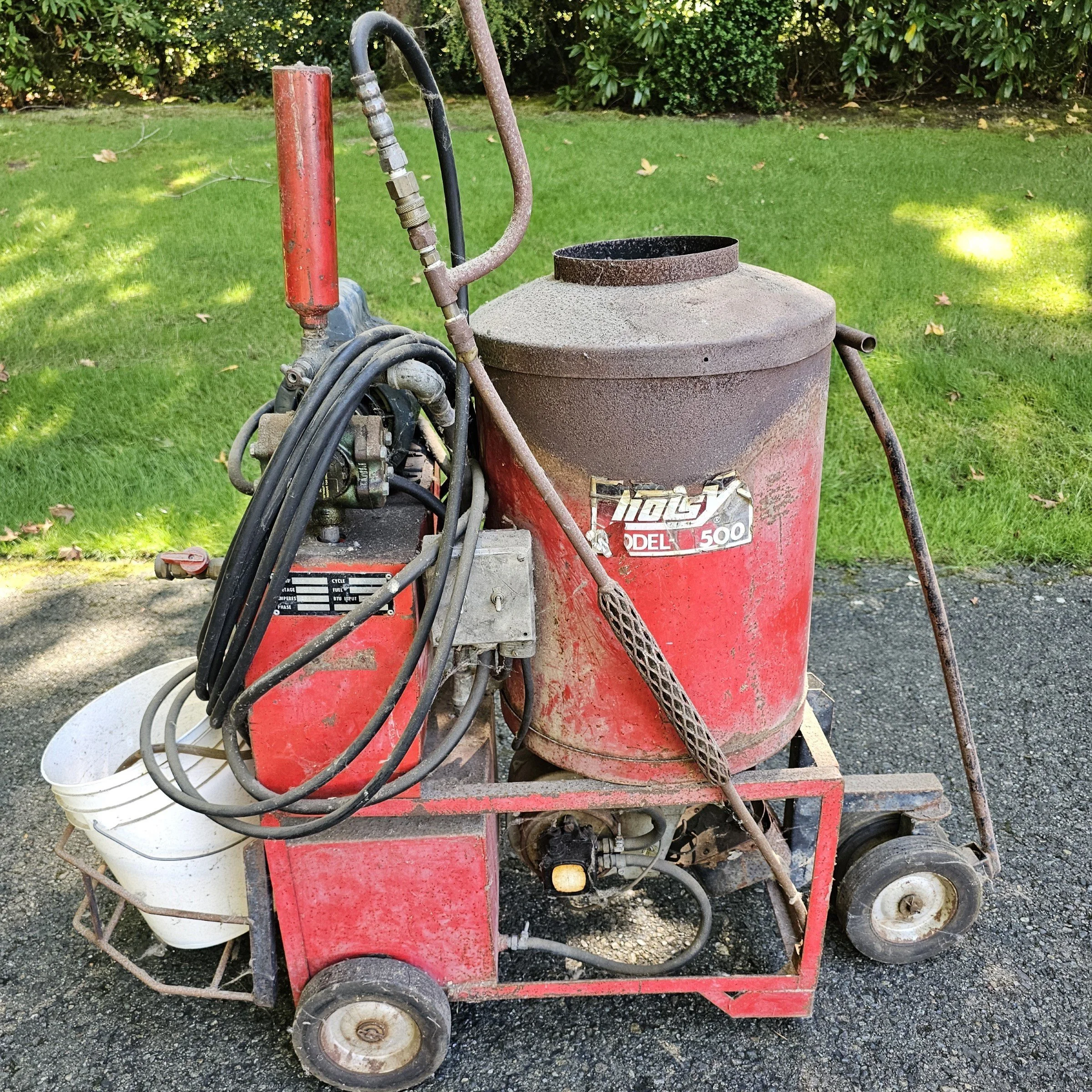 #331 - Steam Cleaner — Lucky Collector Car Auctions