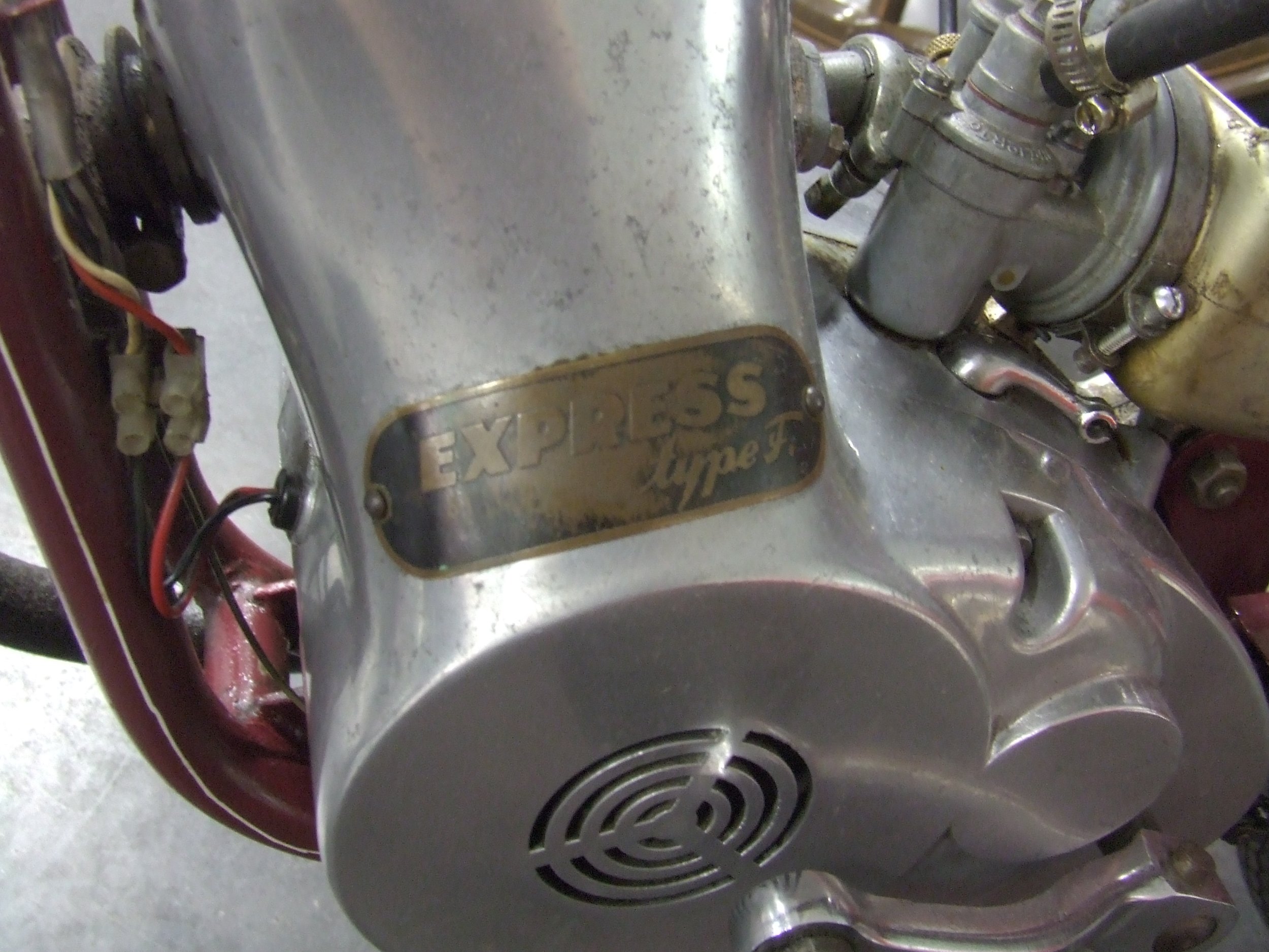 #599 - 1955 Derby Express Greyhound Scooter *NO RESERVE* — Lucky ...