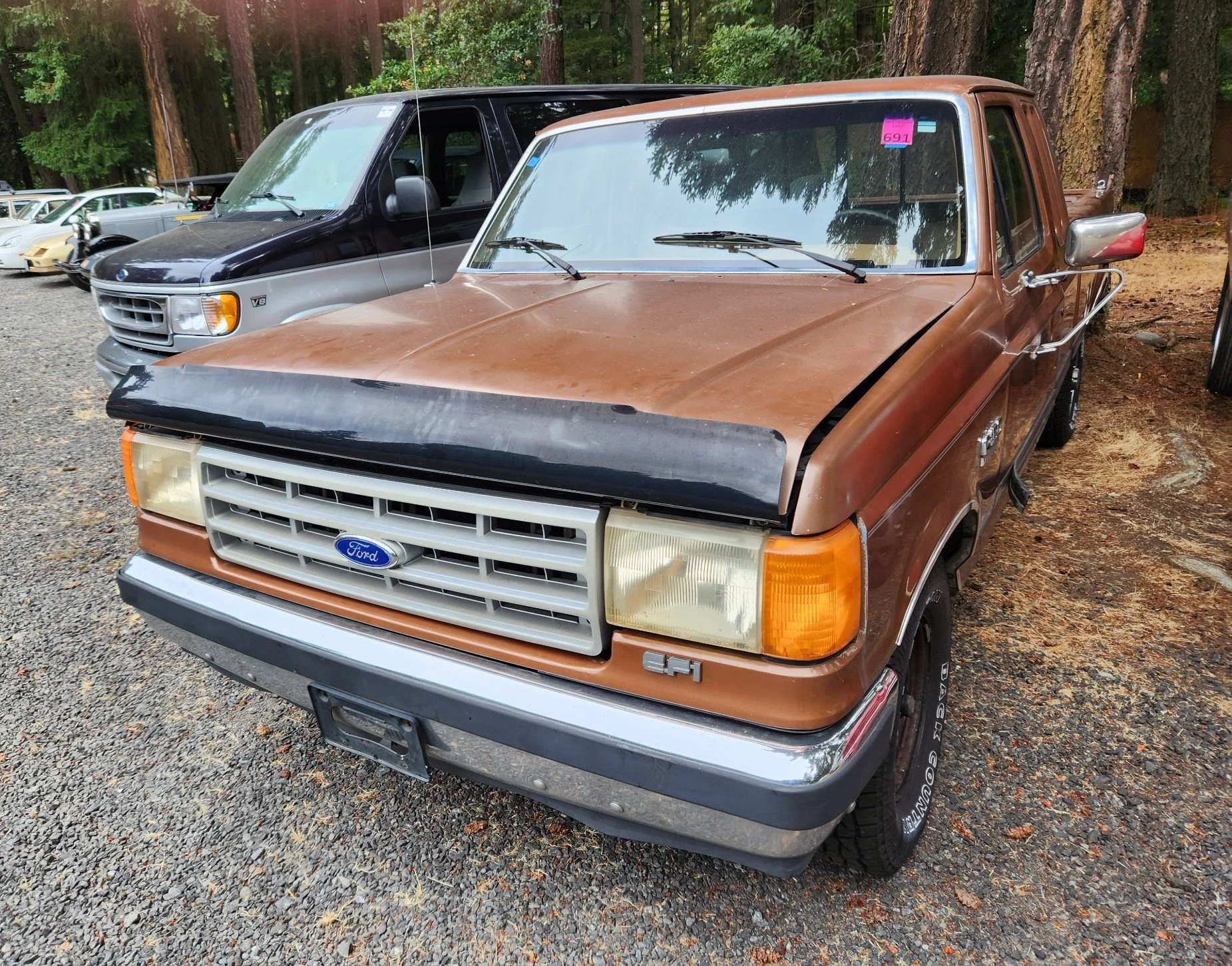 Lot #691 - 1987 Ford F-150 XLT Lariat Pickup
