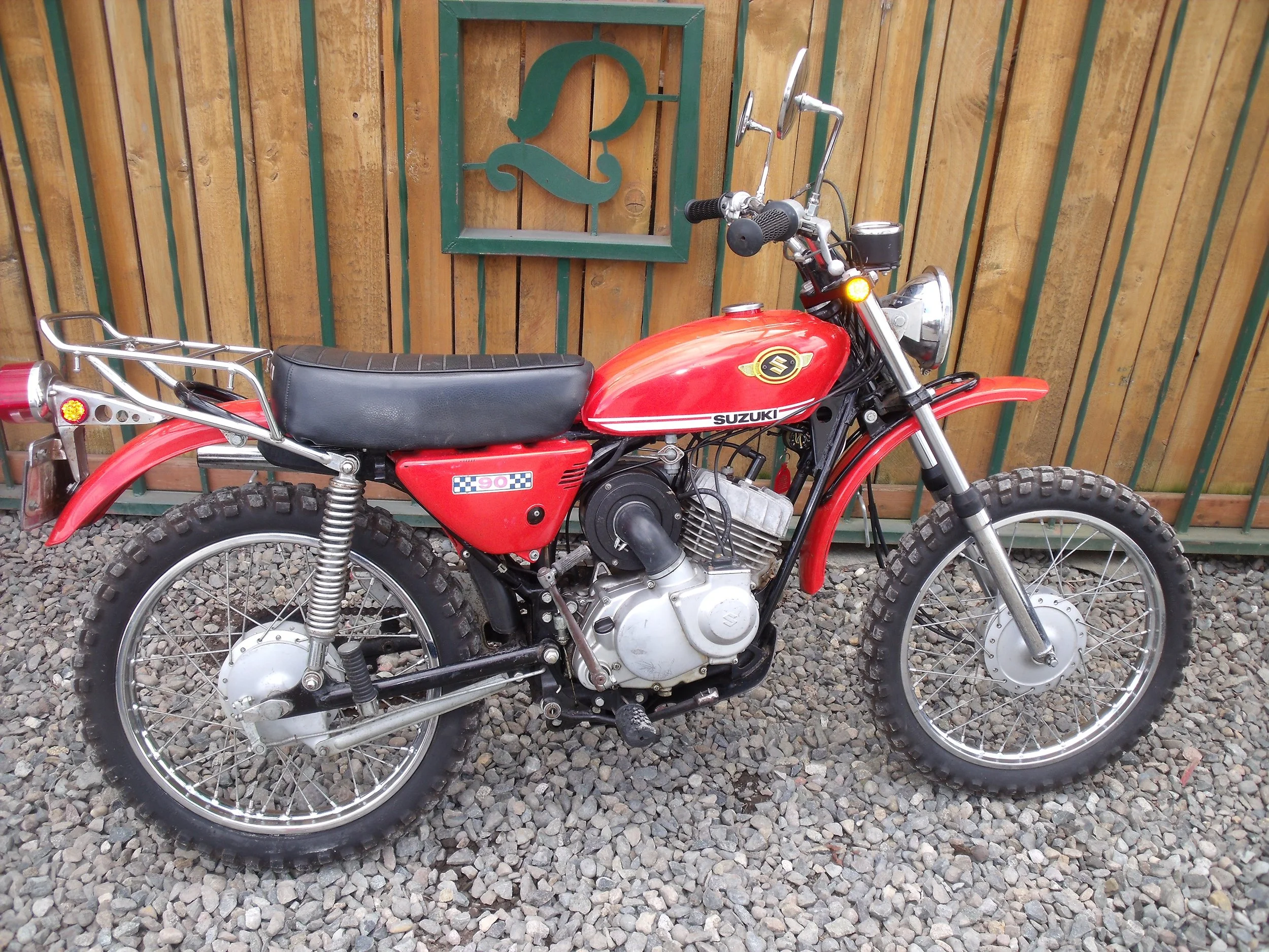 #110 1970 Suzuki TC90 — Lucky Collector Car Auctions