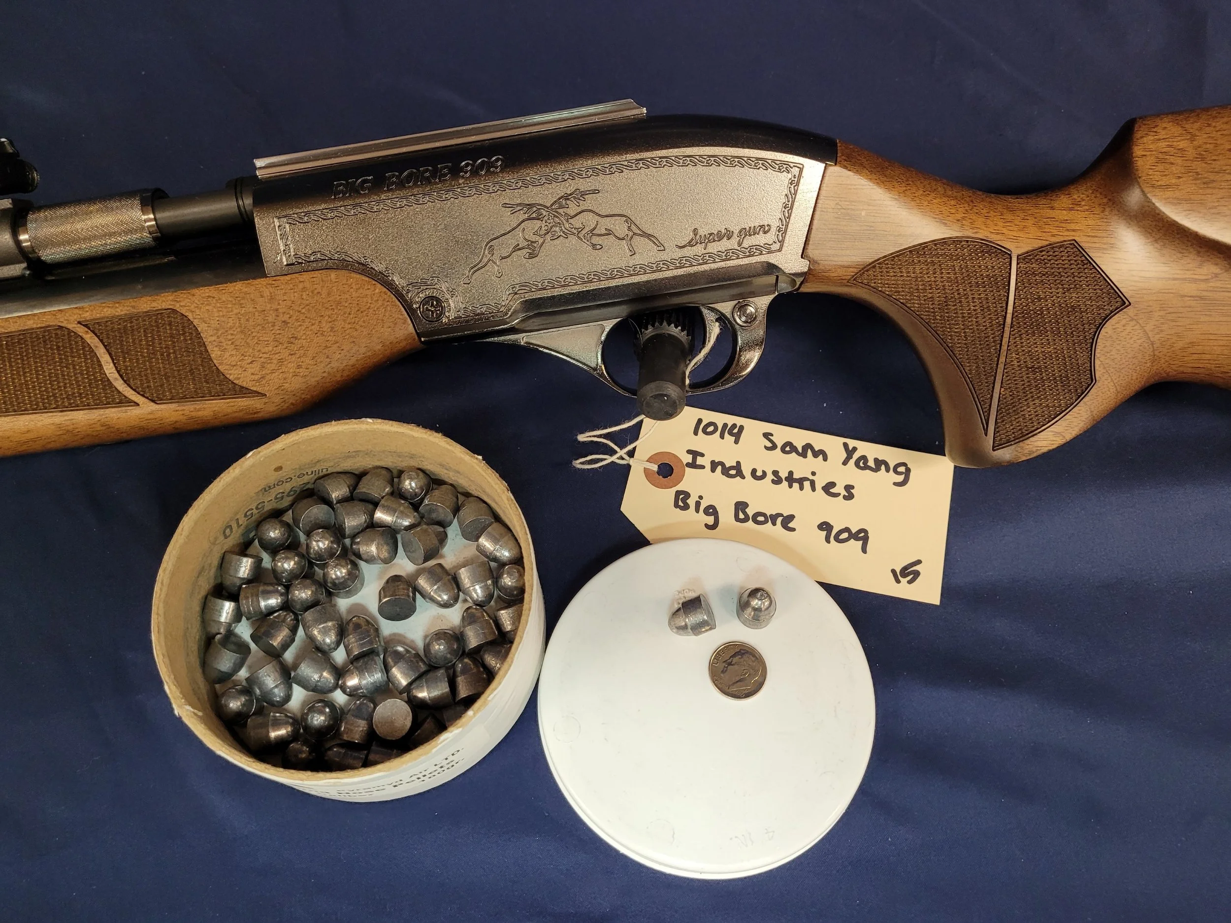 #070 Sam Yang Big Bore 909 Air Rifle — Lucky Collector Car Auctions