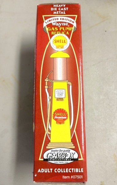 Lot #711 - Gearbox Shell Premium Mini Gas Pump