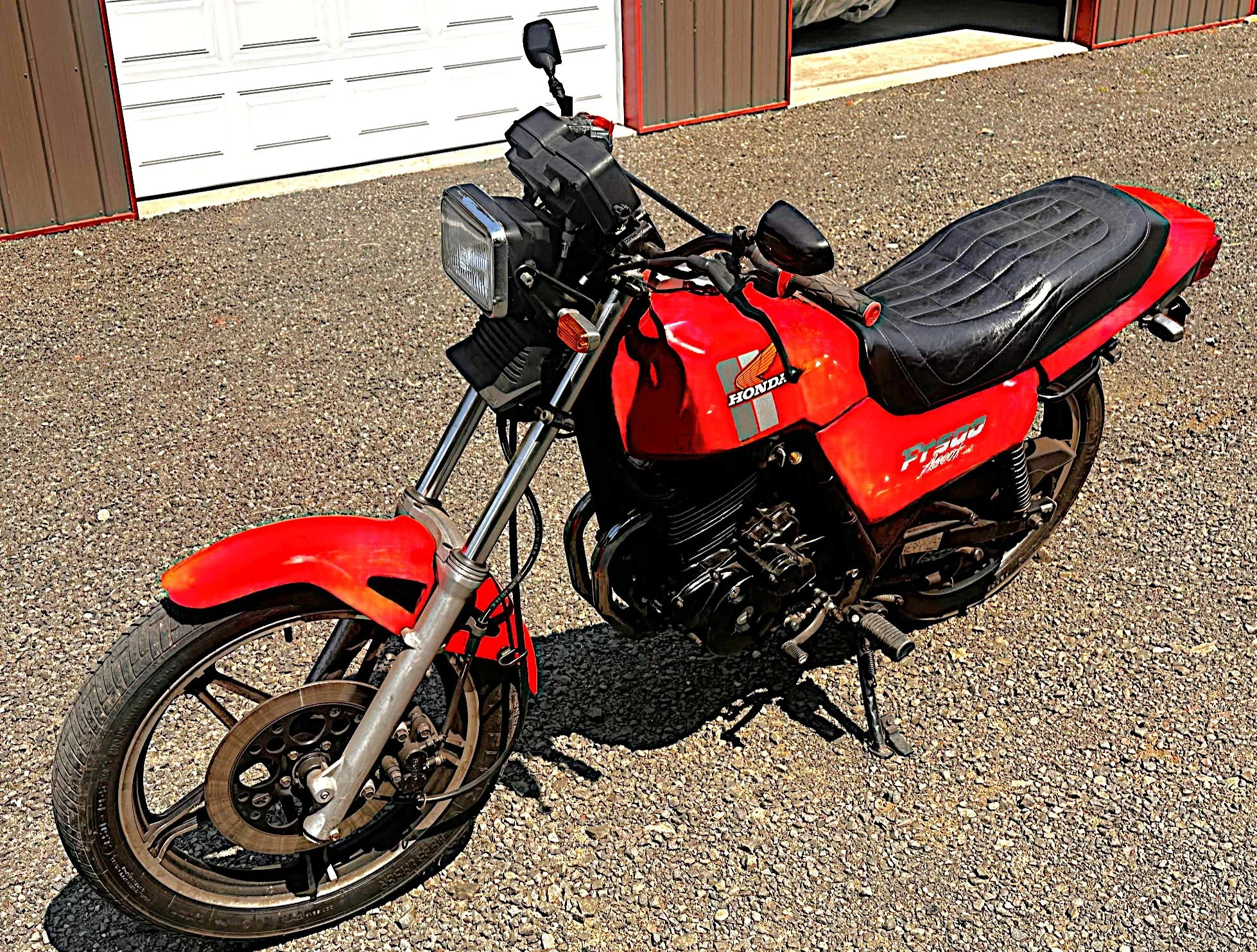 Lot #517 - 1982 Honda Ascot 500 cc Single **NO RESERVE**