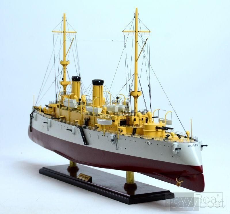 #028 USS Olympia Boat Model