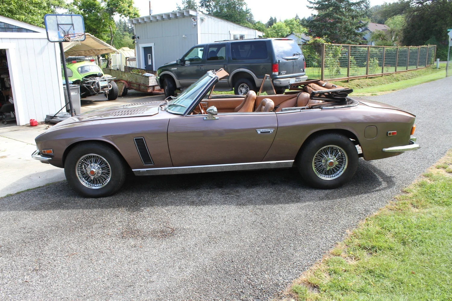 157 1974 Jensen Interceptor III Convertible — Lucky Collector Car