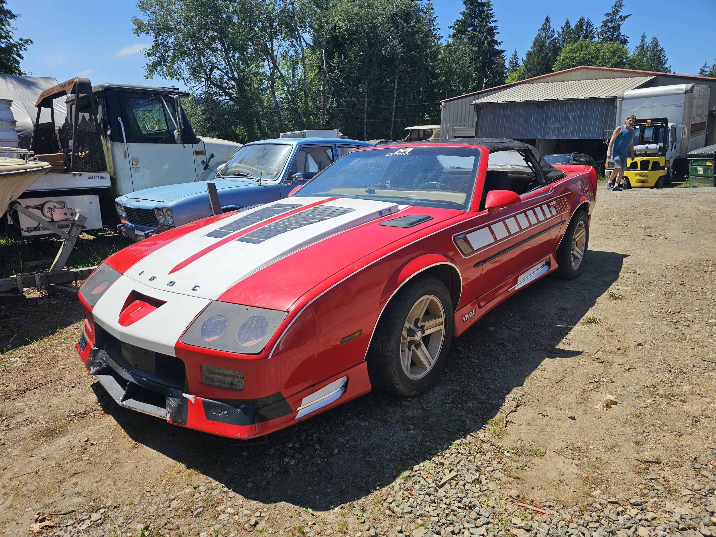 Lot #291 - 1988 Chevrolet IROC Camaro Convertible  **NO RESERVE**