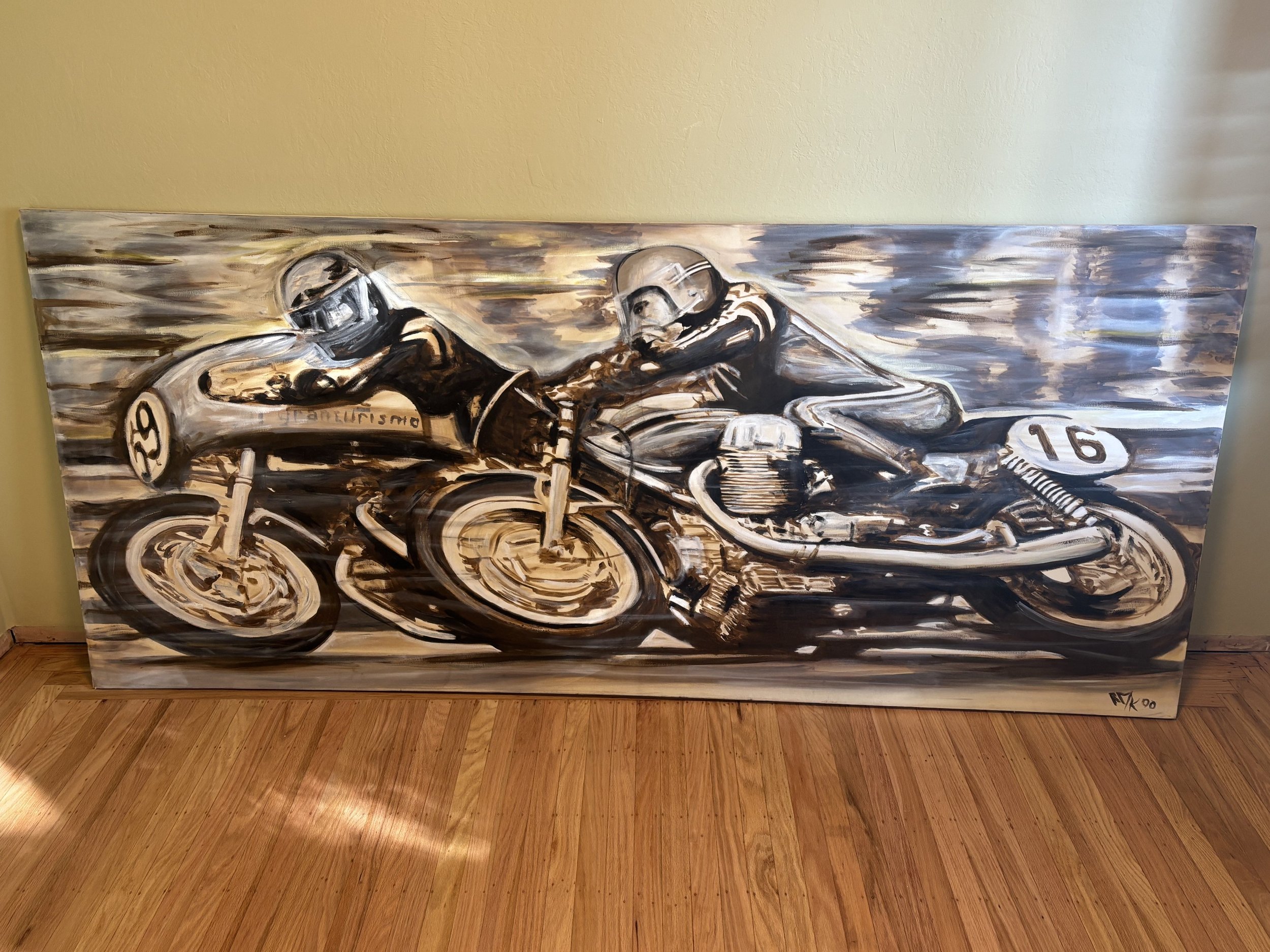 #016 Rainer Kuhn Motorcycle Artwork
