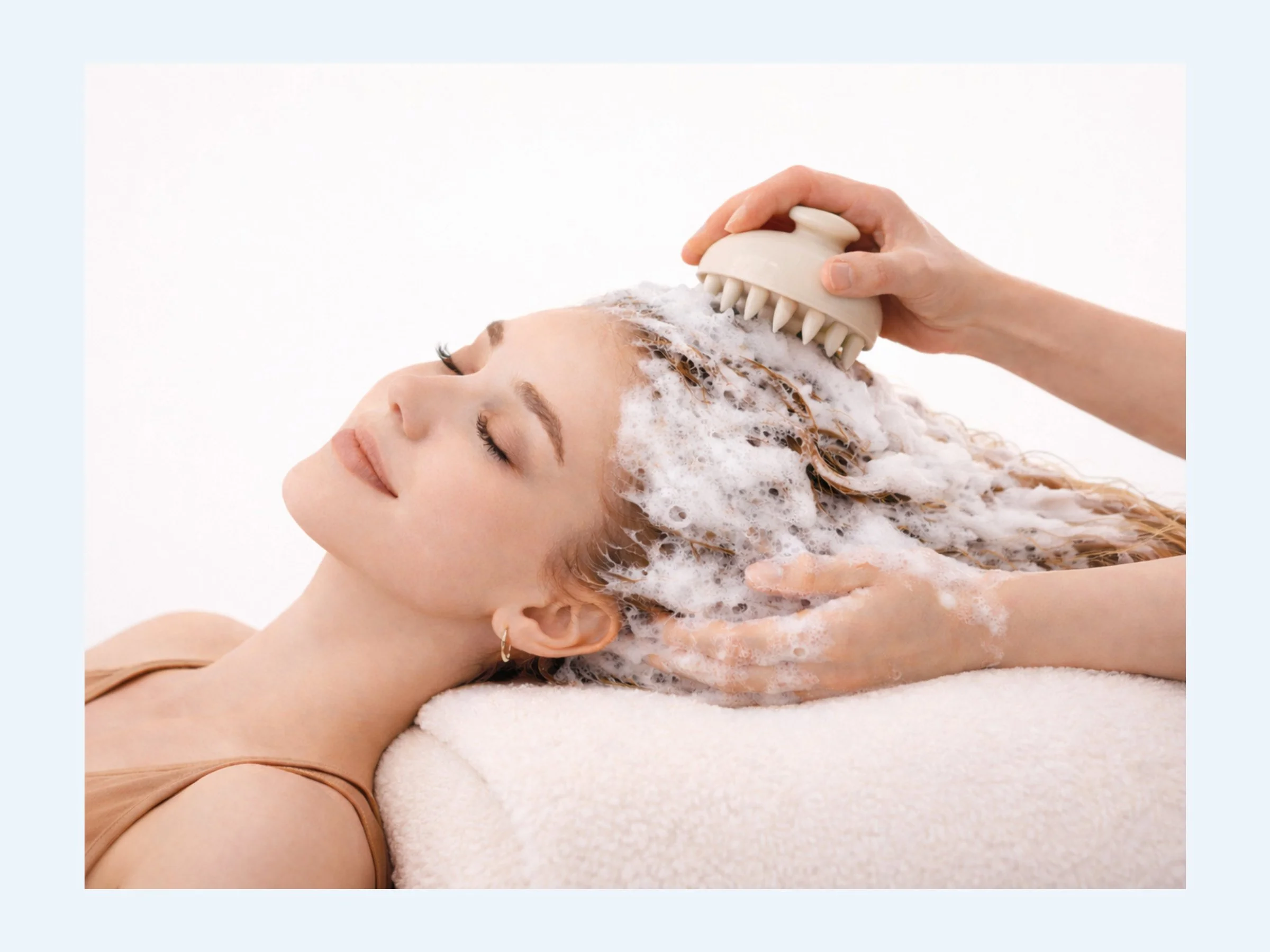 Silicone Scalp Scrubber