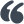 Quotation Mark Icon