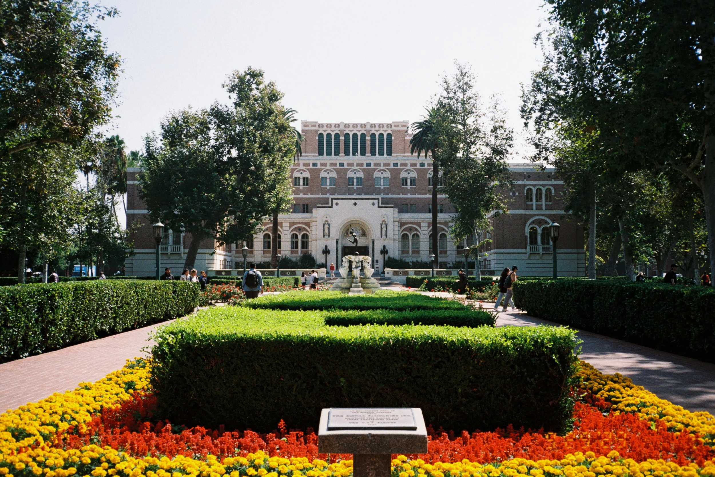 doheny, usc
(never been inside but everyone takes photo here so okie)