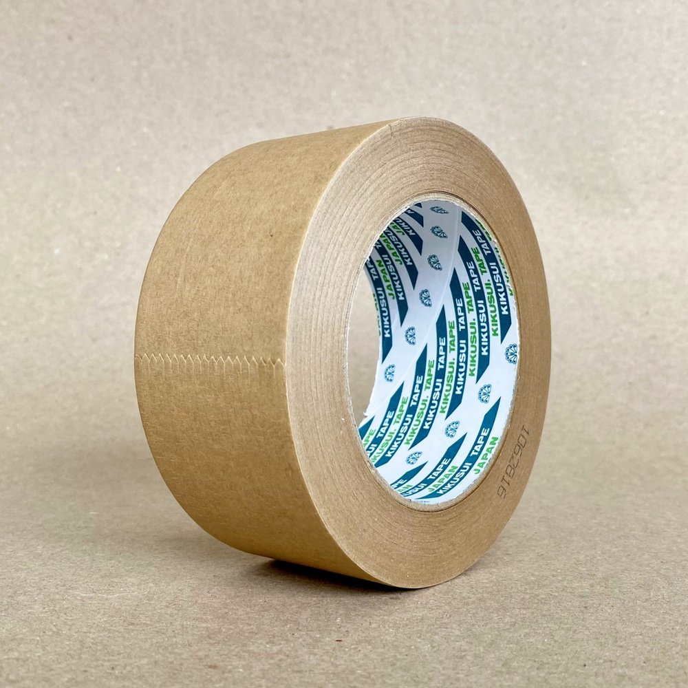 Brown Tape Kraft Paper Tape Recyclable Packing Tape Adhesive