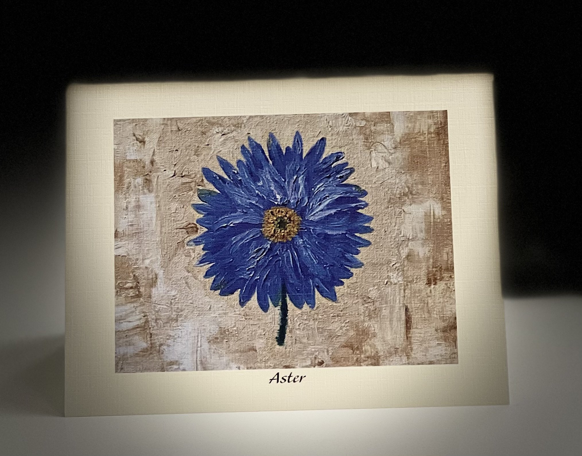 Aster - Greeting Card