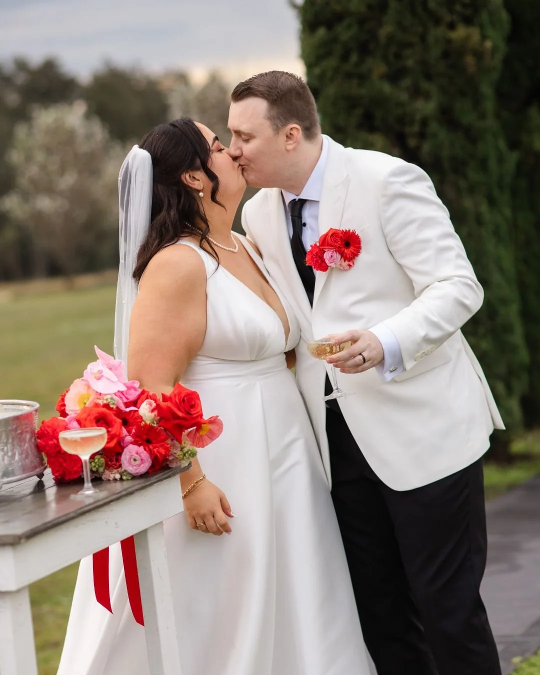 Mr &amp; Mrs Hurrell ✨

These two lovers were married at the holy-dooley-beautiful @squiresvineyard recently, on a day that was forecast for alot of rain.

We had a wet weather backup plan in place,  and we were lucky to only get a downpour during th