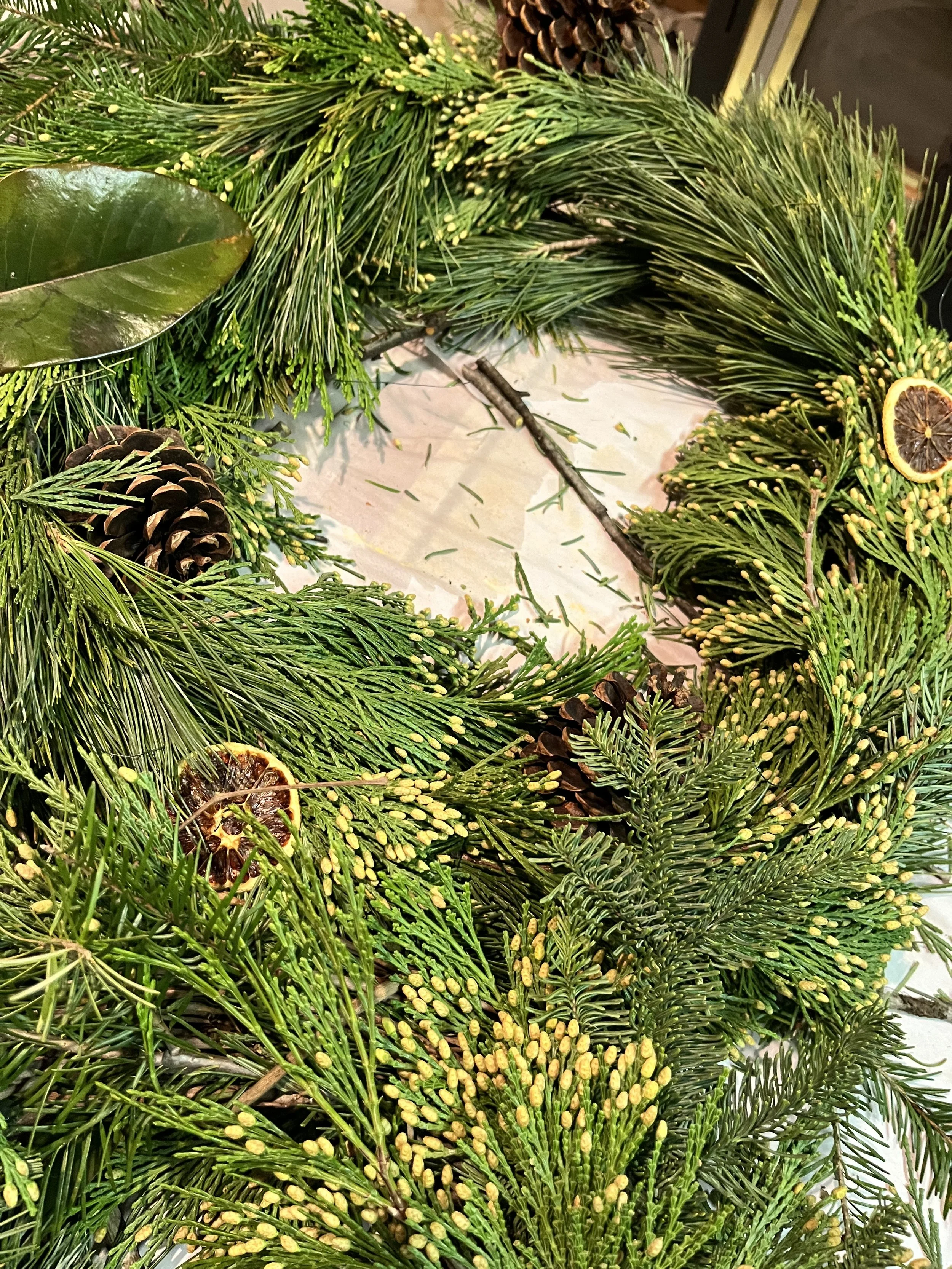 3rd Annual Holiday Wreath Workshop