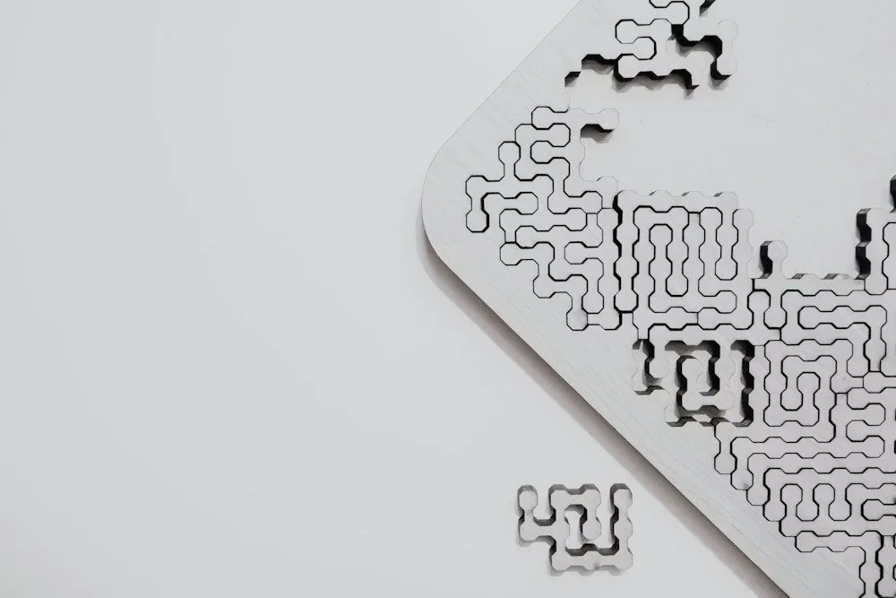 black and white puzzle