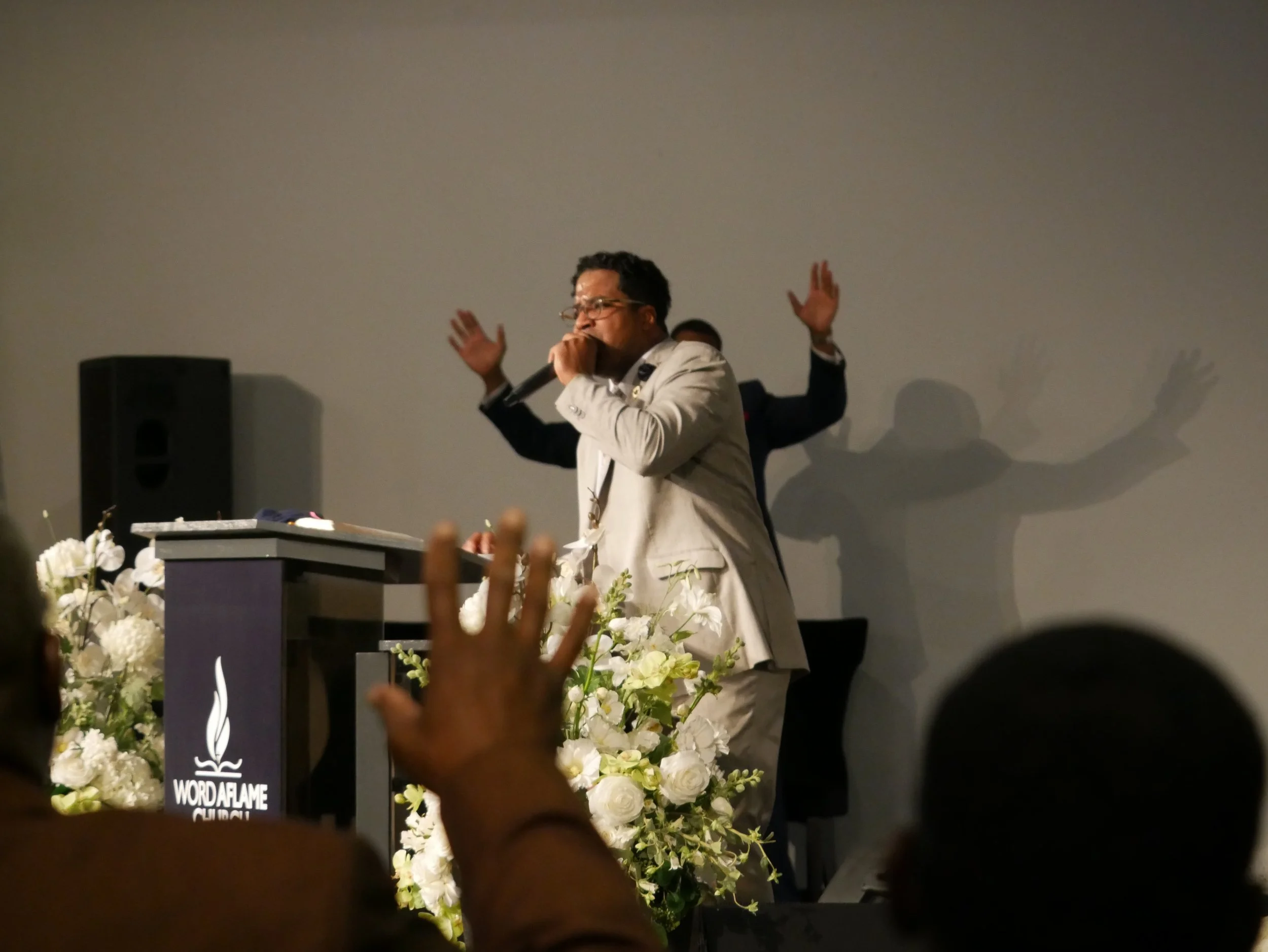 Pastor DeMarlon Nixon Ministers "Get Out of My Ear!"

iYES Conference, July 15, 2023. 
Carrollton, TX.