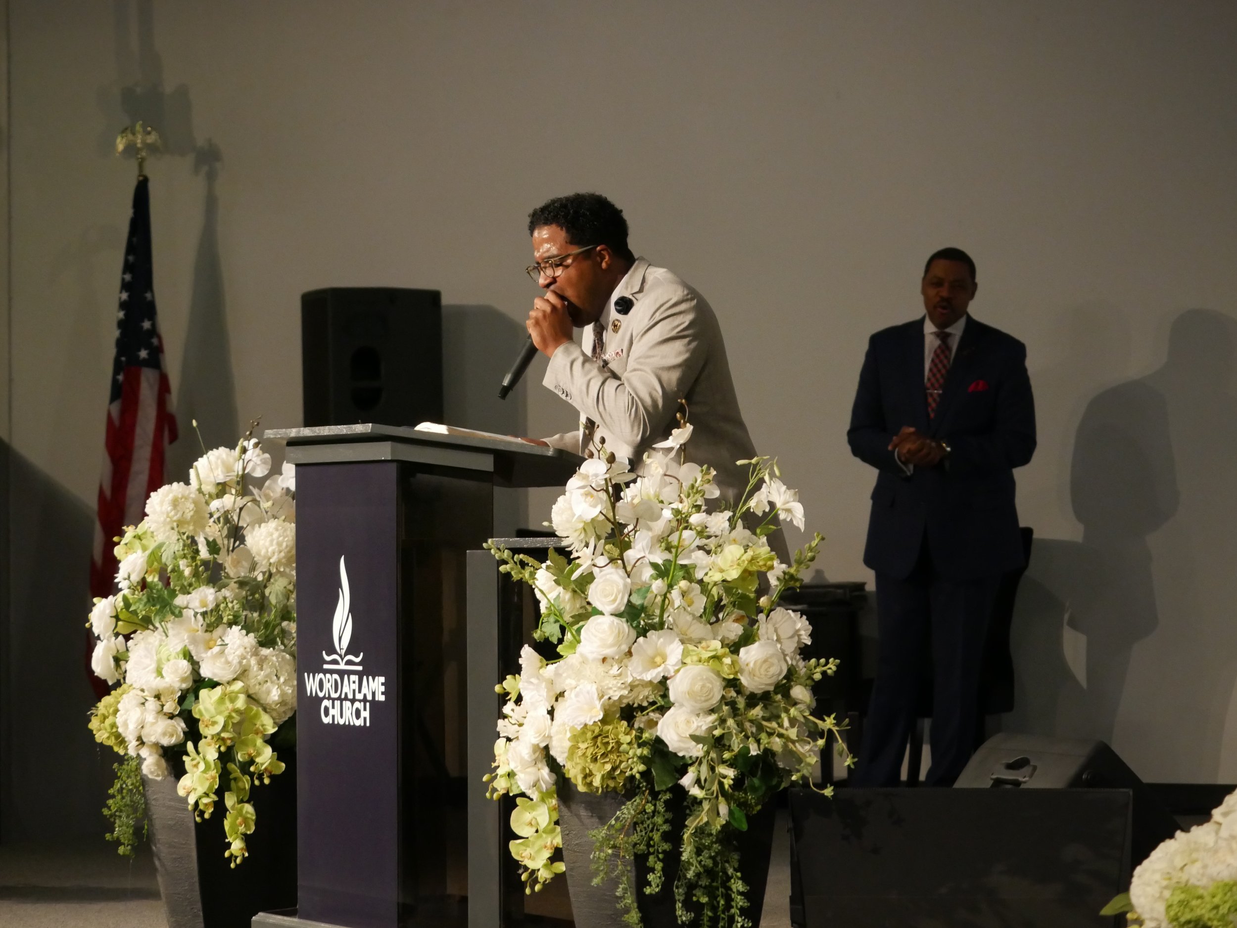 Pastor DeMarlon Nixon Ministers "Get Out of My Ear!"

iYES Conference, July 15, 2023. 
Carrollton, TX.