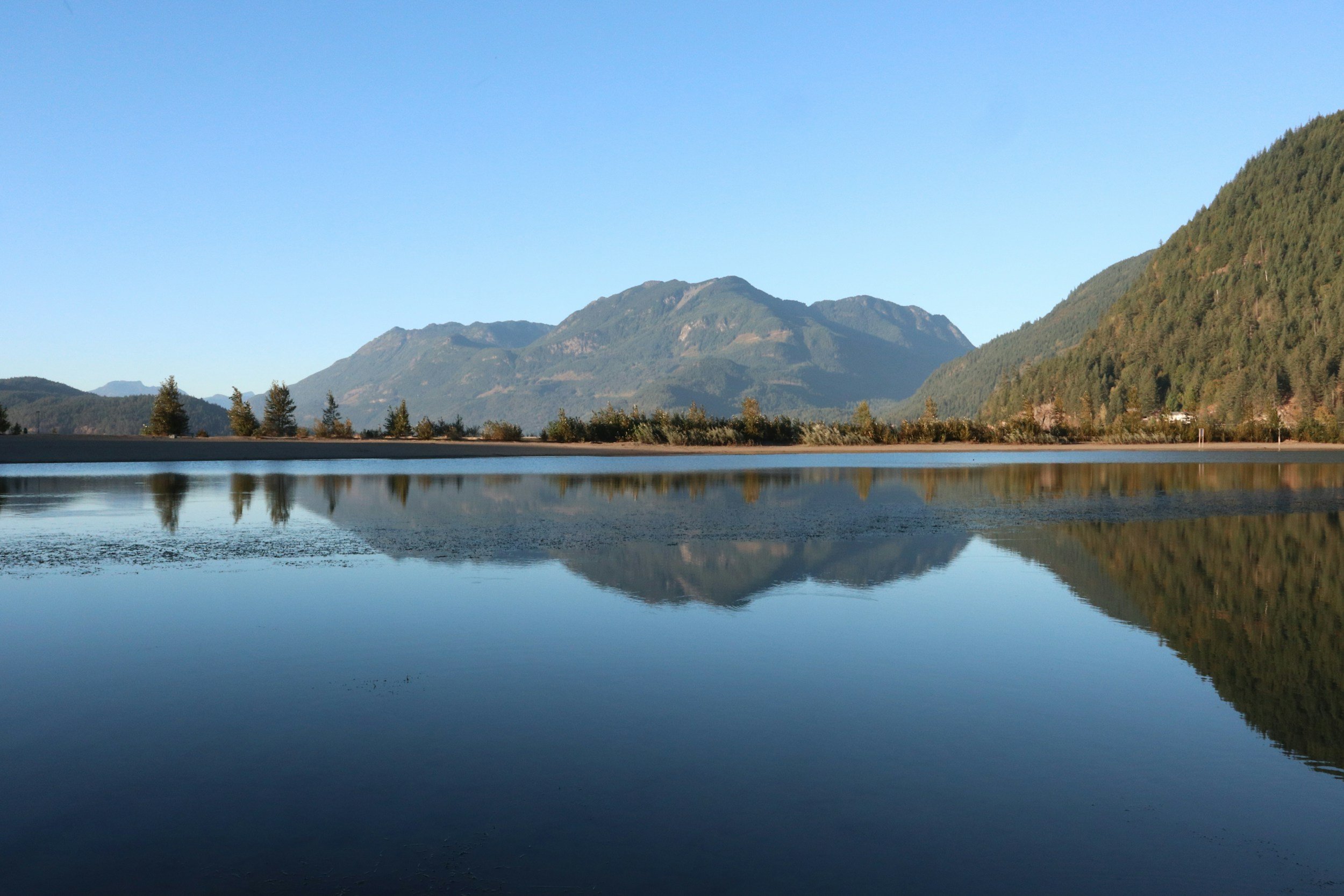 View of Harrison lake