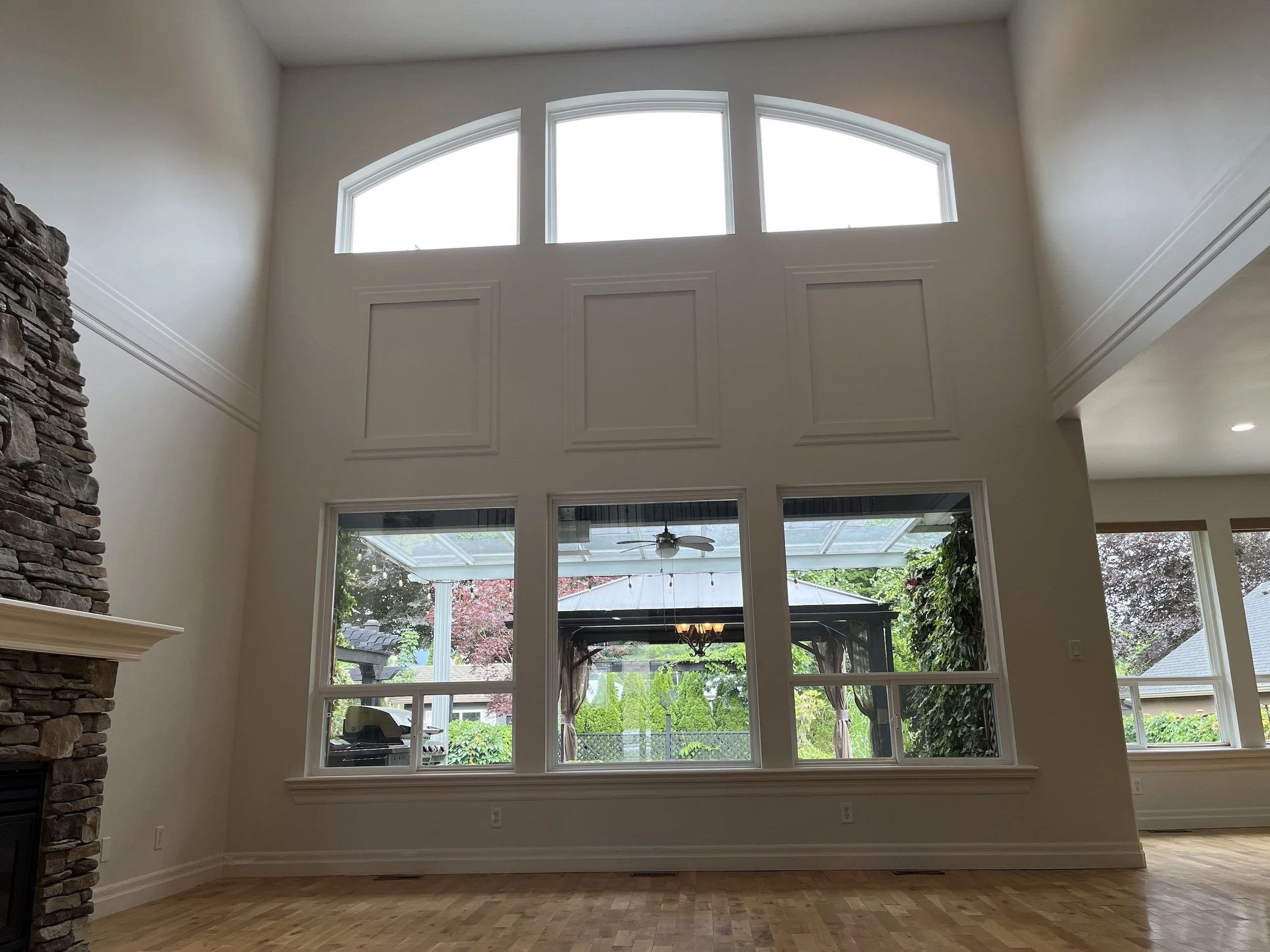 Agassiz interior repaint
