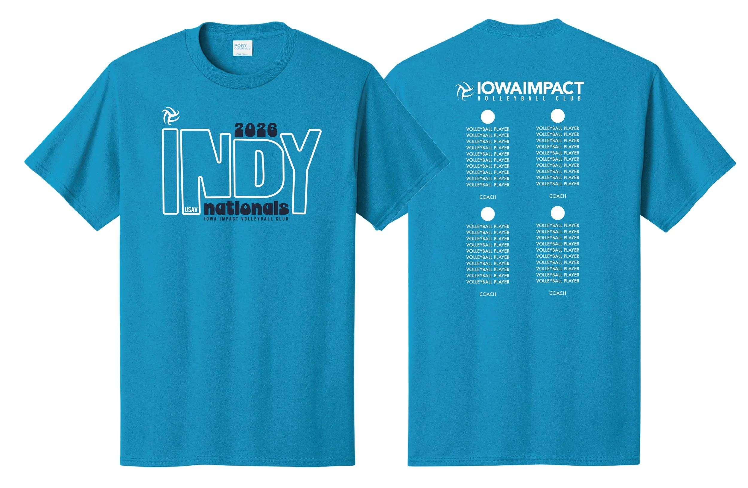 2026 USVA Junior Nationals T-Shirt–Indiana
