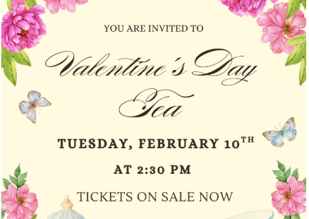 Valentine's English Tea