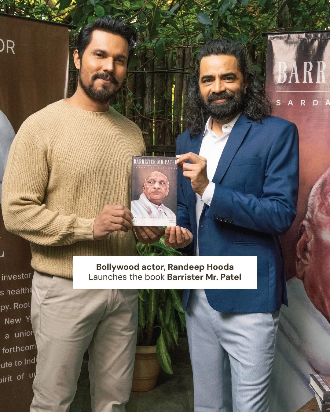 Barrister Mr. Patel was officially launched on 13th November at the Ahmedabad International Book Festival, marking a significant milestone for the book and everyone involved in bringing it to life. 
The book was formally unveiled by Shri Bhupendra Pa