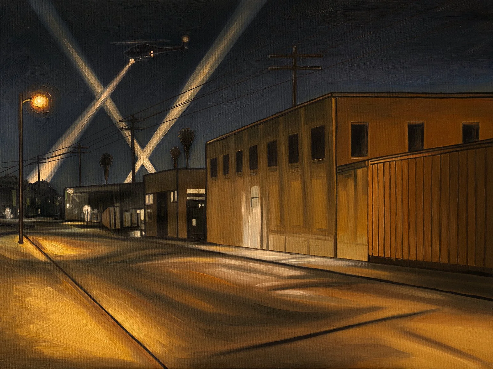 Night Bird 10, 18” x 24”,
Oils On Canvas, Simon Silva, 2025