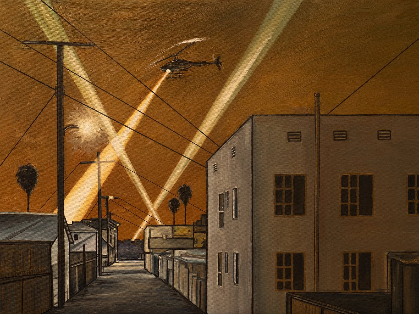 Night Bird 6, 18” x 24”,
Oils On Canvas, Simon Silva, 2025
