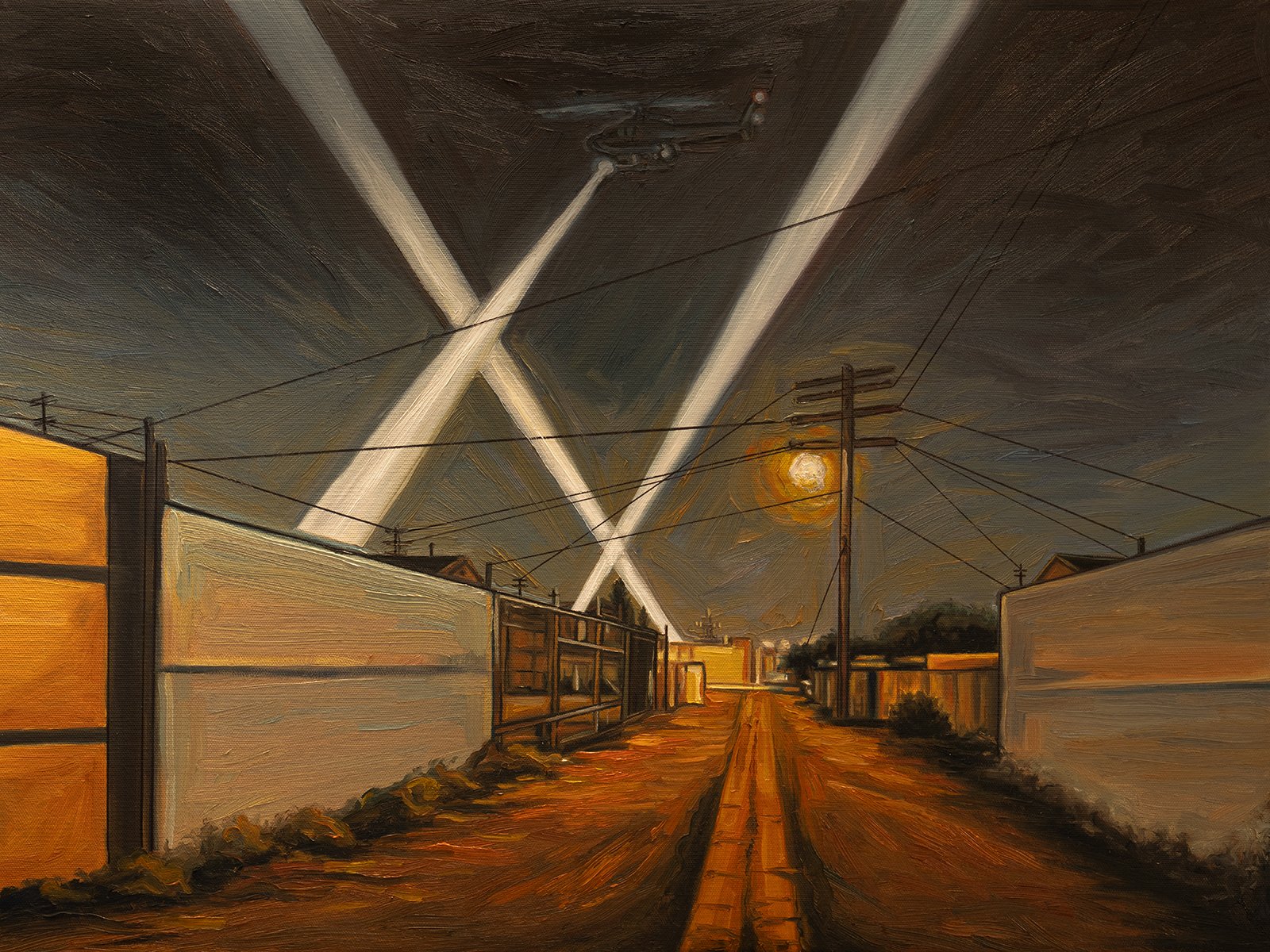 Night Bird 2, 18” x 24”,
Oils On Canvas, Simon Silva, 2025