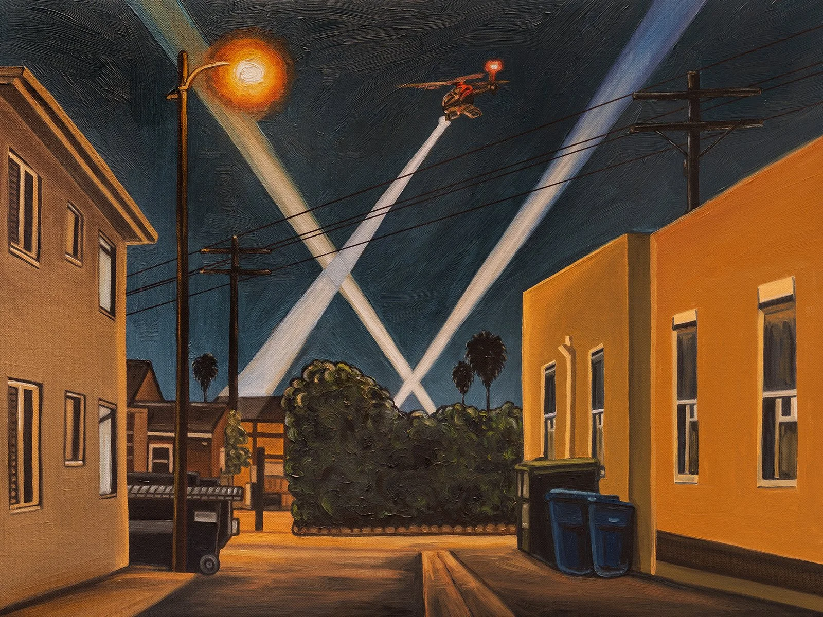 Night Bird 11, 18” x 24”,
Oils On Canvas, Simon Silva, 2025