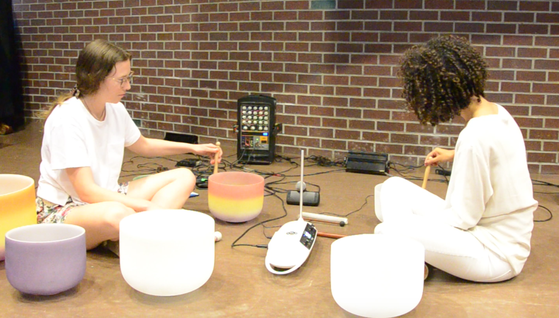 Resonant Practices in Communities of Sound,
Performance,
Crystal Singing Bowl,
Theramin.
2019
