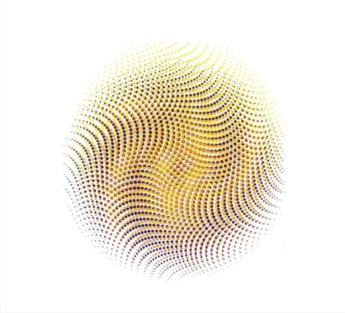 Op Art #1. Silkscreen Print on Paper, 20"x20" Pop-Up Portal Window Gallery, June 2026. Vancouver
