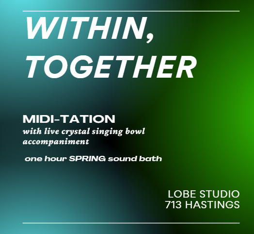 Within, Together. Lobe Studio Spatialized Audio Series, November 2024-June 2025. Vancouver.