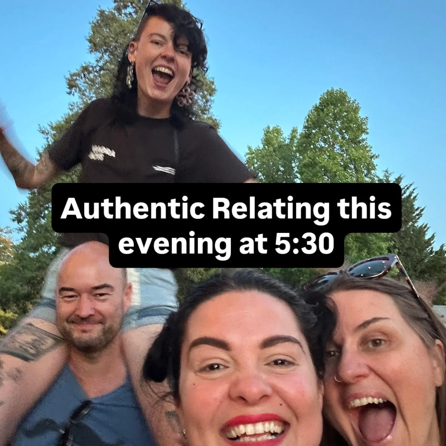 Authentic Relating Monday Sept 22nd 5:30-730 at Sacred Connections.

810 W 3rd Ave, Eugene, OR 97402, USA

If you choose to attend Authentic Relating, you are choosing to learn to be more you through play.  The 5 agreements of Authentic Relating crea