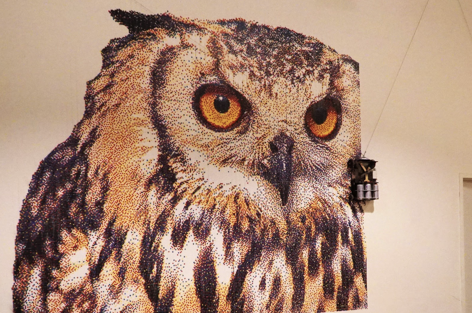 Size: 12 sq mPrinting time: 1 hrSet-up time: 1 dayLocation: Midway gallery, San Francisco, the US