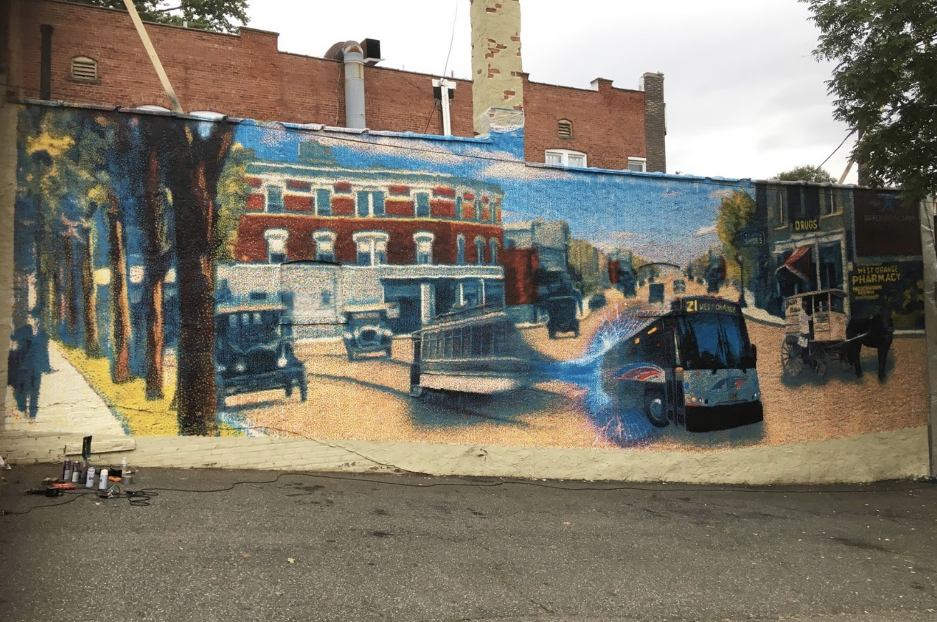 Size: 36 sq mPrinting time: 2 hrsSet-up time: 1 dayLocation: New Jersey,&nbsp;The US