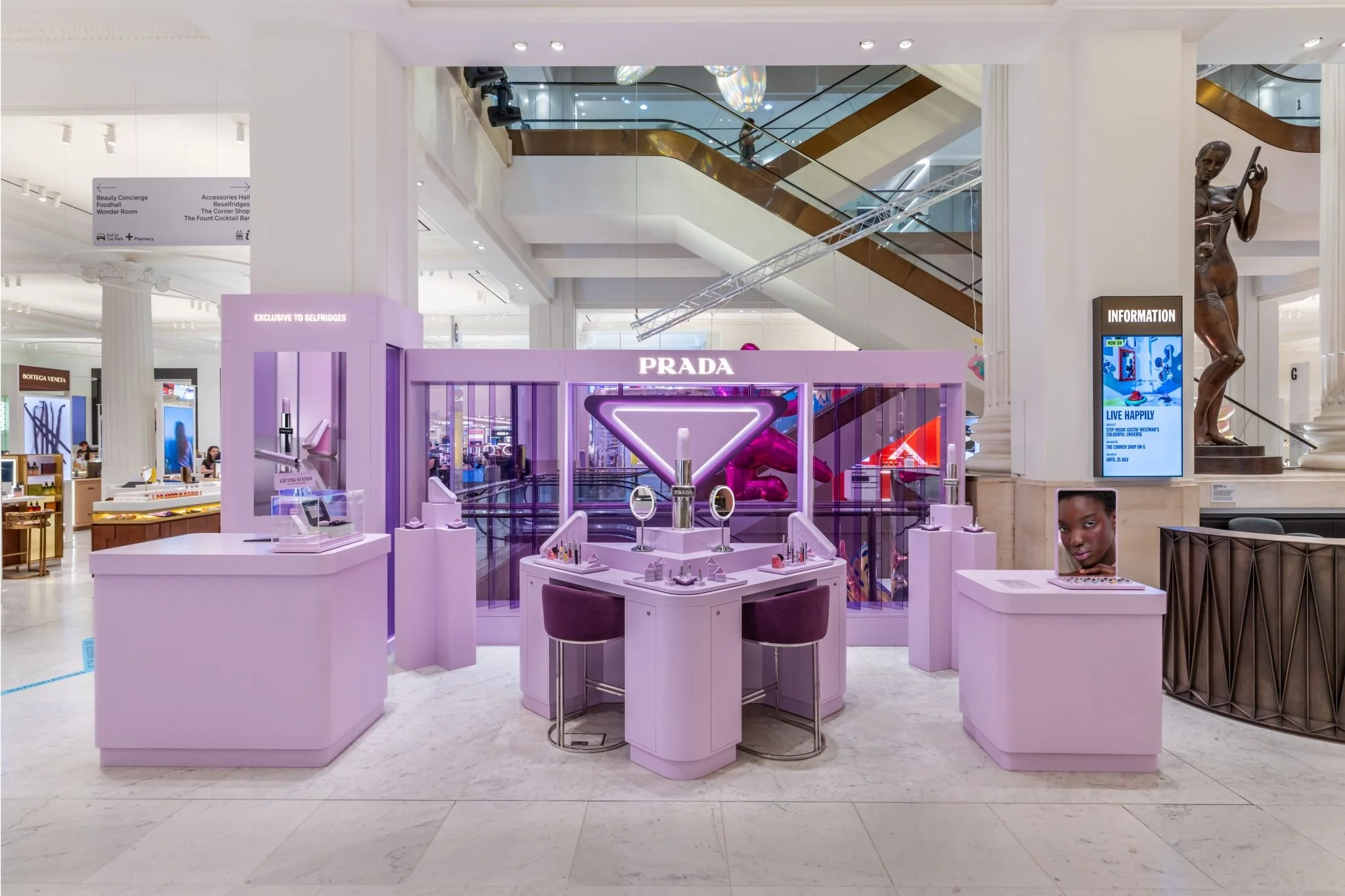Prada’s New Wisteria Collection Pop-up