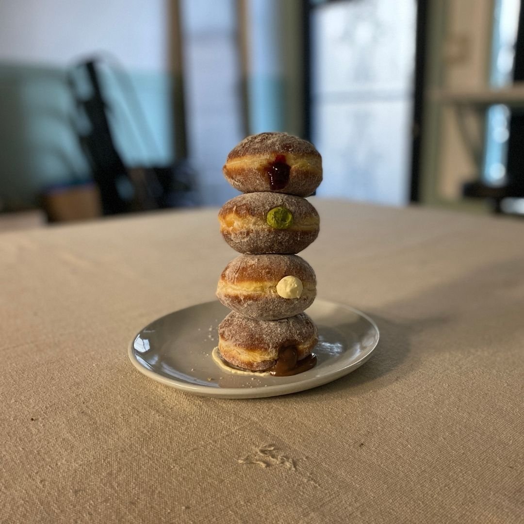 Beignet goals: reaching new heights, one sweet stack at a time! 🍩✨ Tag your partner-in-crime for a dessert adventure at Bellaria Dessert Studio. Because when life gives you beignets, stack 'em up and enjoy the delicious view! 

 #Beignet
#BellariaDe