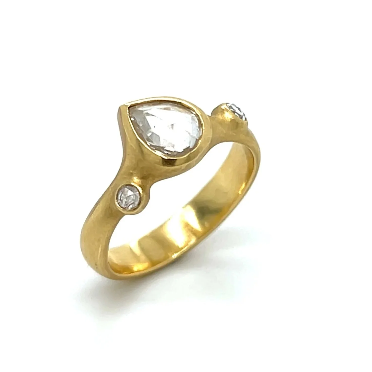 Rose Cut Diamond Ring