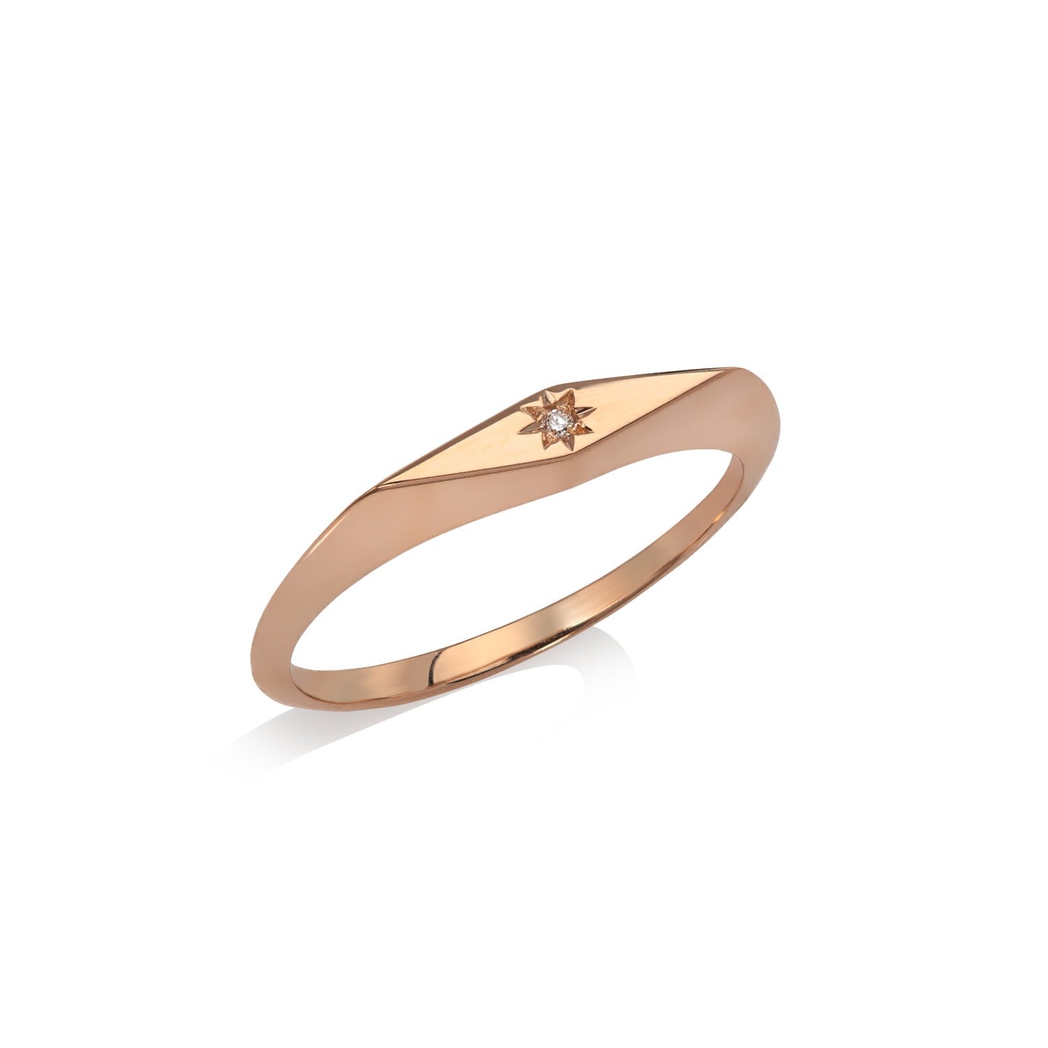 Ellie Air Rose Gold Ring