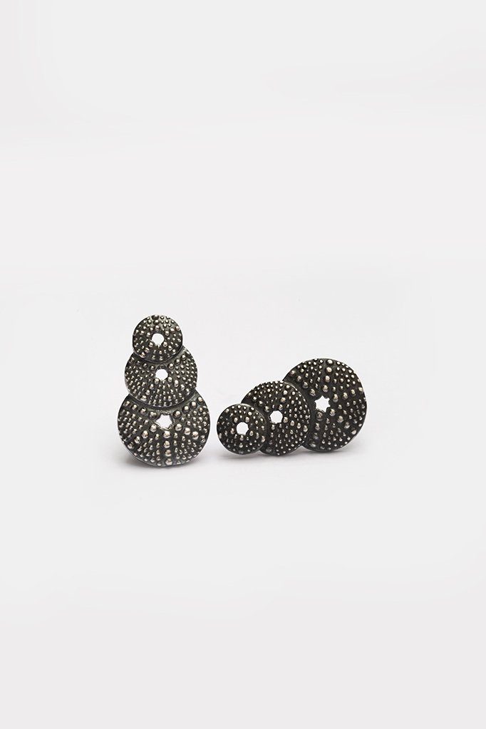 Catherine Hills sea urchin earrings