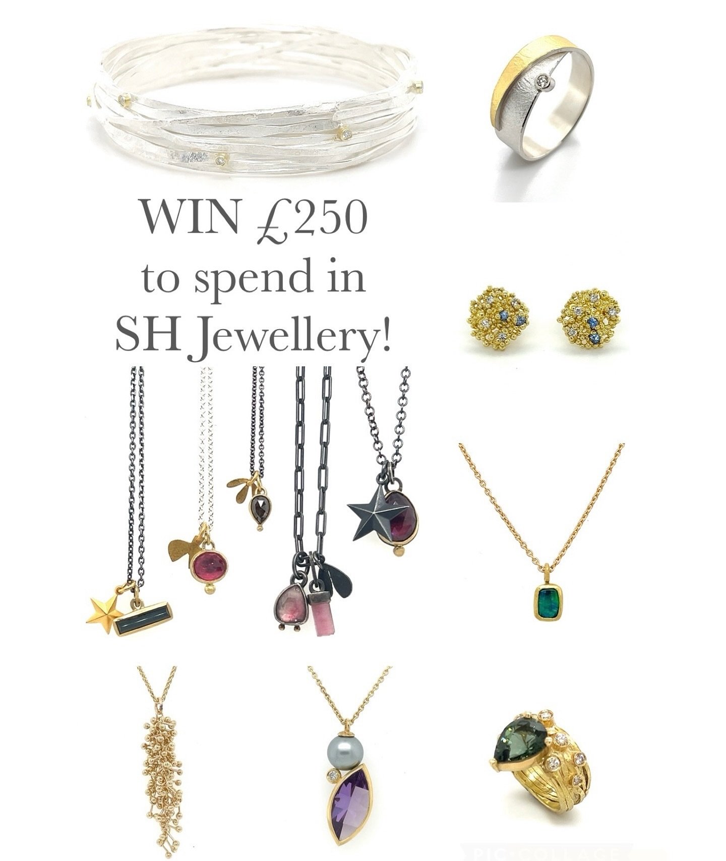 WIN a &pound;250 gift voucher to spend in store at @shjewelleryedinburgh - our annual birthday giveaway is here!! A little THANK YOU to you - my clients, my stockists and my followers for helping me to reach this amazing milestone! 

All you have to 