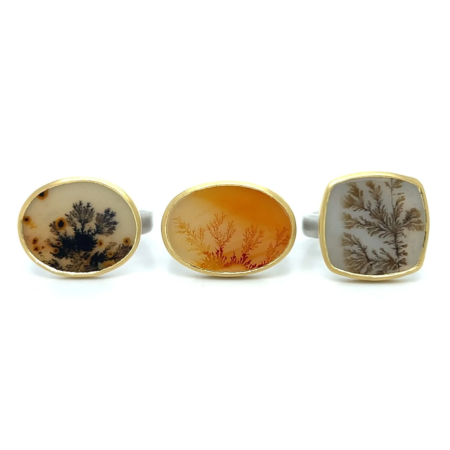 The stunning new pieces from @naomitraczjewellery now on display in store. I just love Naomi&rsquo;s collection. The beautiful simplicity of striking stones, clean lines and the composition of silver and 18ct. Pieces start in this range start from &p