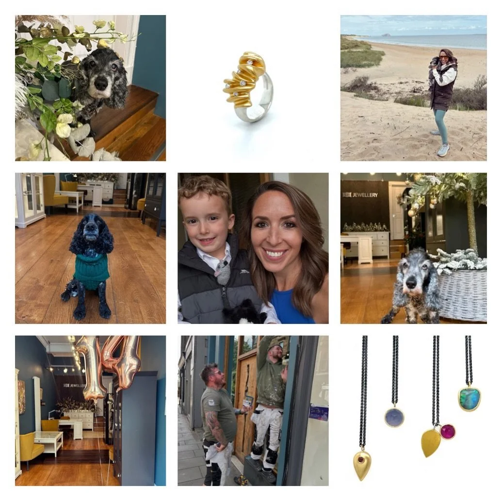 This Top 9 pretty much sums up my year ✨
A birthday, a business birthday, my two spaniels keeping me grounded, and the beautiful work of independent designers I&rsquo;m proud to champion &ndash; including Naomi Tracz and Paul Finch.

It&rsquo;s been 