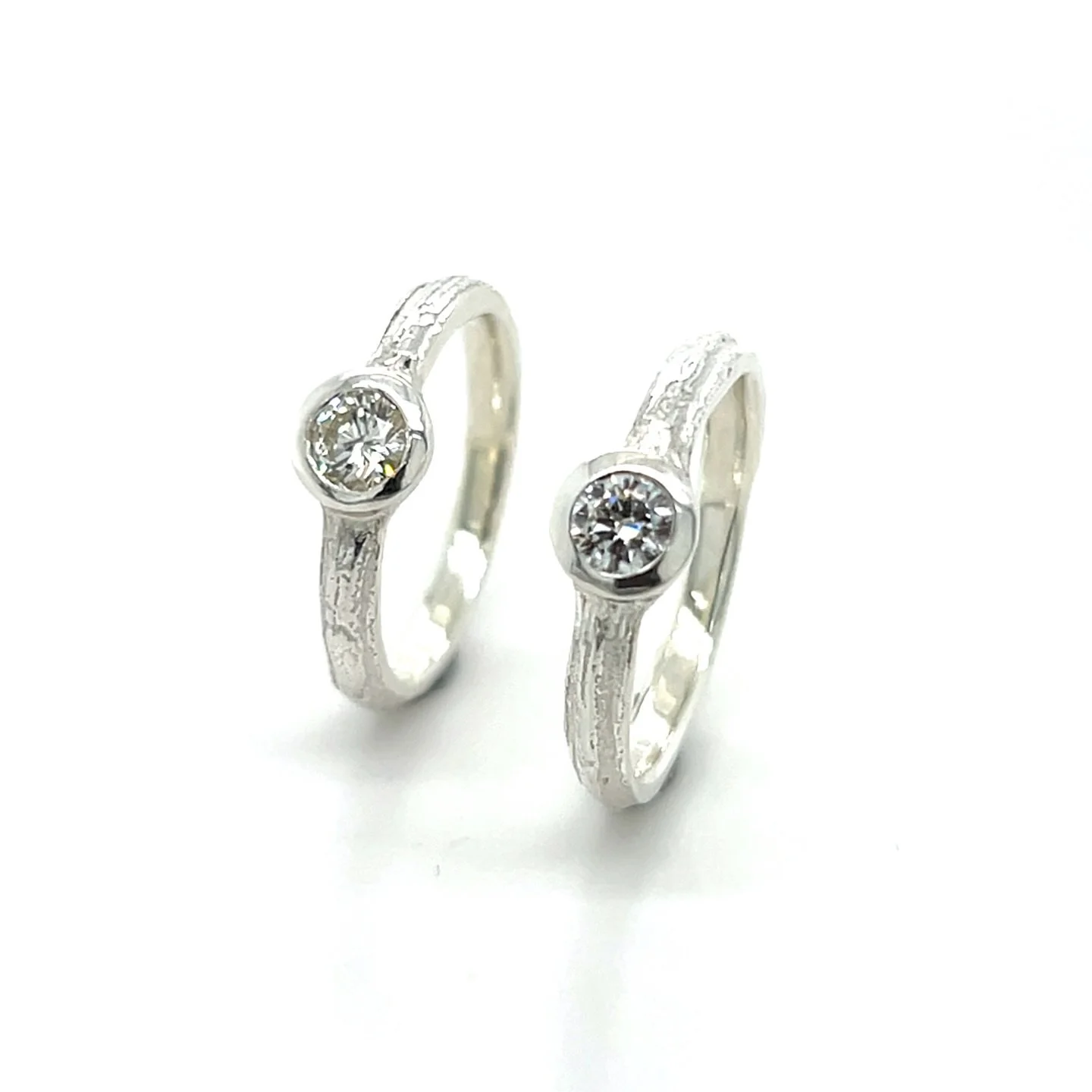 ✨Glow Up✨

These @issywhitejewellery rings were collected last month for two sisters. Using heirloom diamonds from a set of earrings these were set into silver to make these beautiful diamonds wearable every day to be enjoyed, remembered and treasure