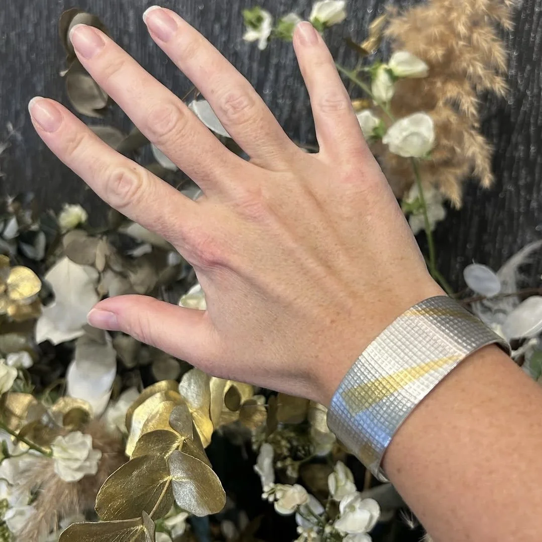 silver-gold-texture-cuff-sustainable