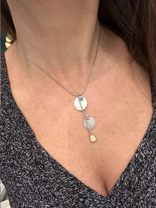 sh-jewellery-edinburgh-contemporary-rosie-brown-raindrop-pendant-second-hand