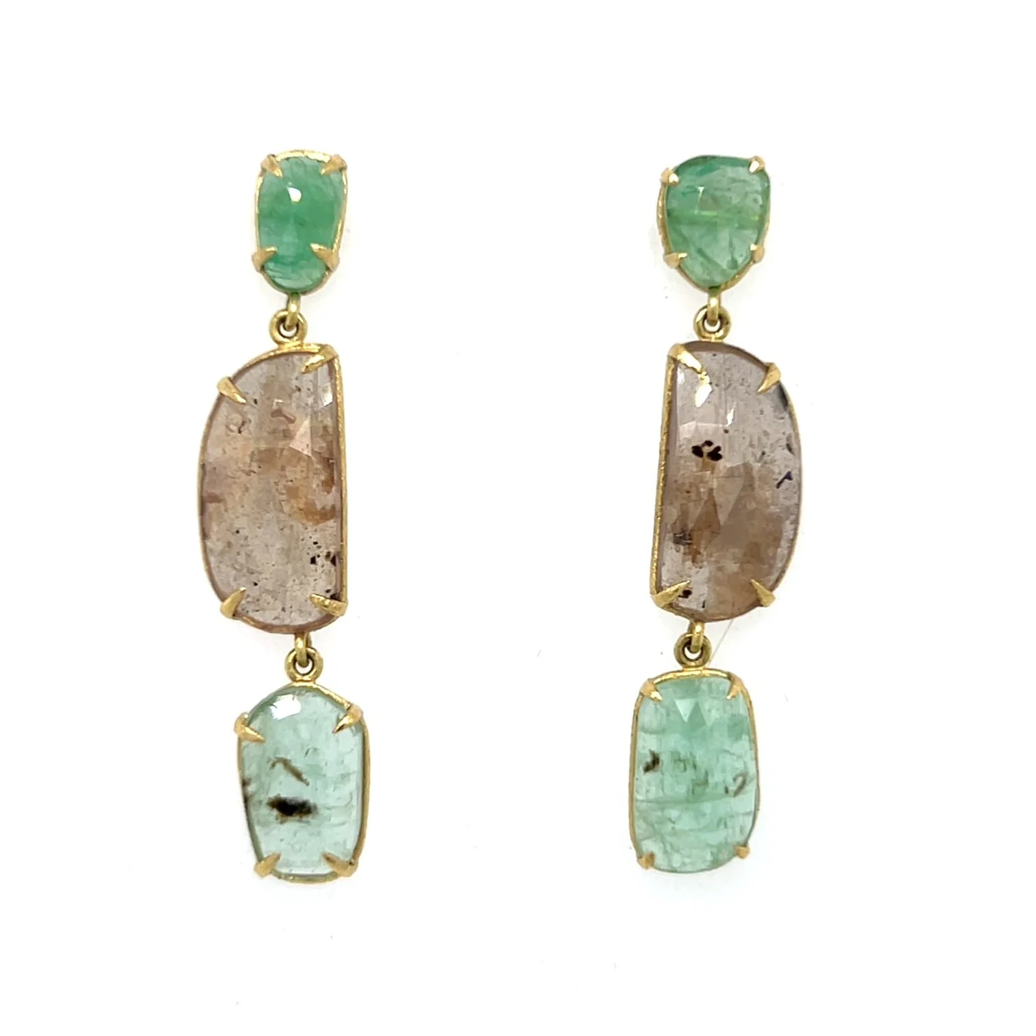 Mikala Djorup Emerald Earrings